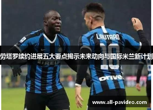 劳塔罗续约进展五大要点揭示未来动向与国际米兰新计划 劳塔罗续约进展五大要点揭示未来动向与国际米兰新计划