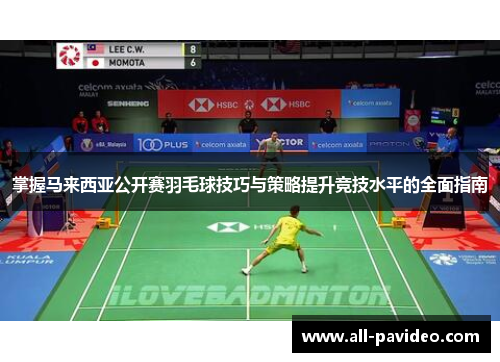 掌握马来西亚公开赛羽毛球技巧与策略提升竞技水平的全面指南 掌握马来西亚公开赛羽毛球技巧与策略提升竞技水平的全面指南